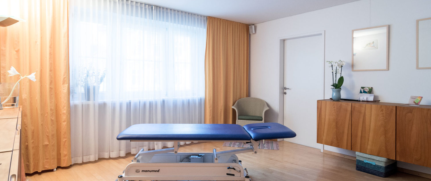 Behandlungsraum Physio Konrad